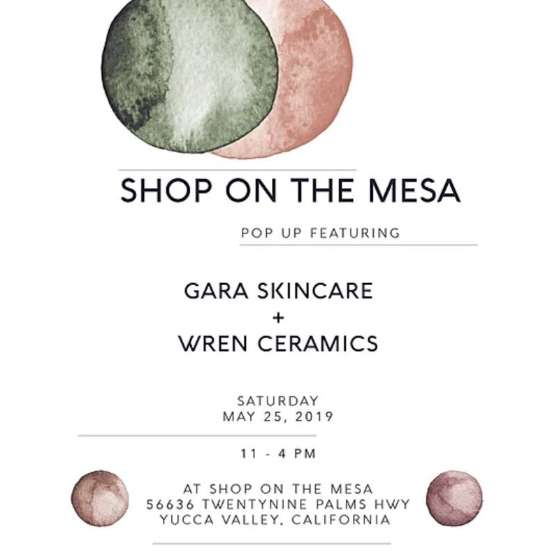 Shop on the Mesa Pop up // Yucca Valley, CA