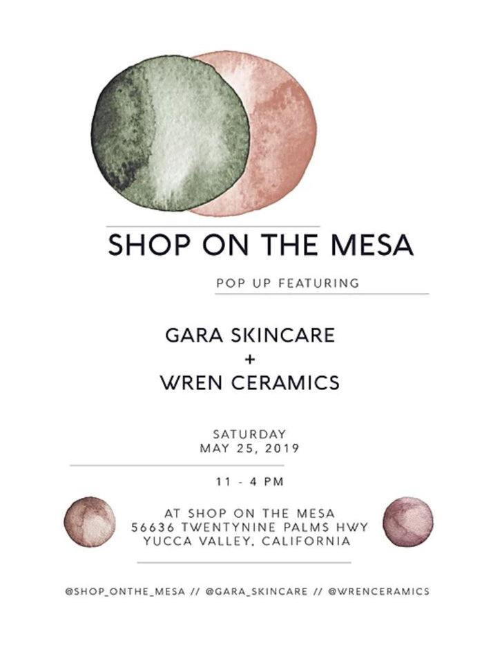 Shop on the Mesa Pop up // Yucca Valley, CA