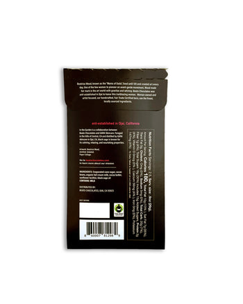 Black Sage Chocolate Bar