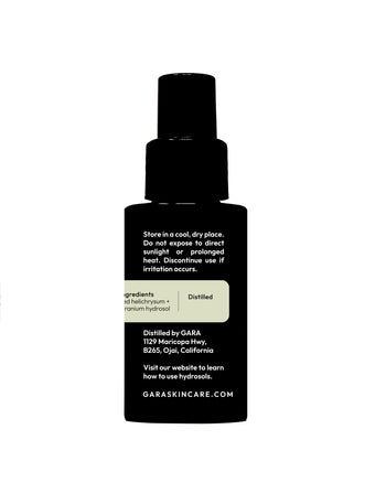 Helichrysum + Rose Geranium Hydrosol